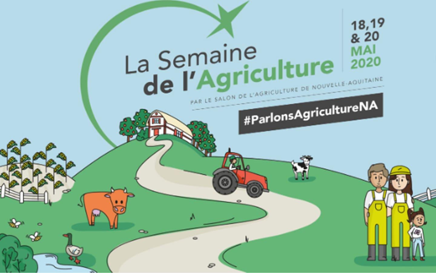 Affiche Salon de l'agriculture 2020