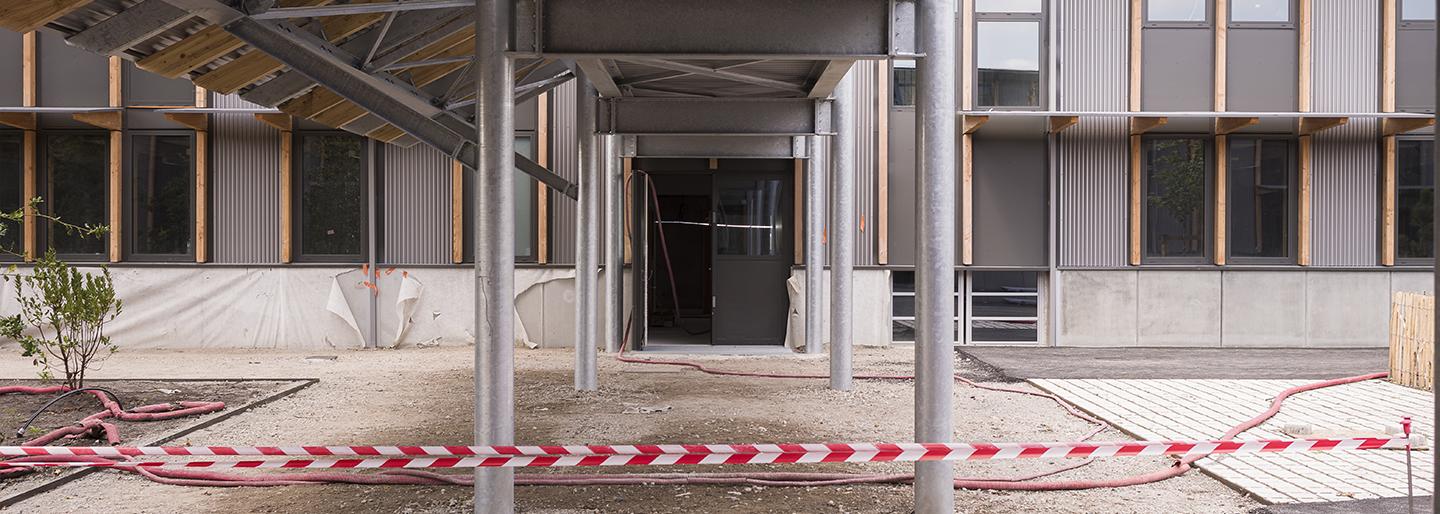 Lycée en construction