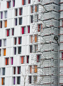 Logements en construction