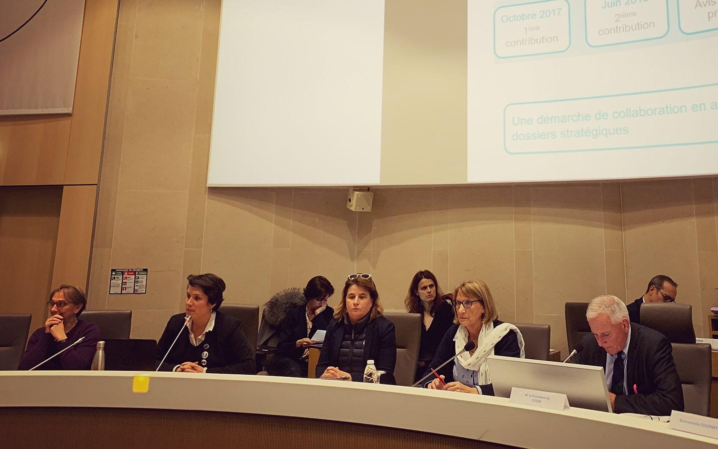 Tribune de la plénière du CESER