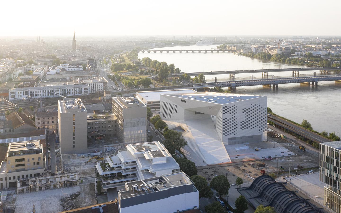 Vue aérienne Bordeaux