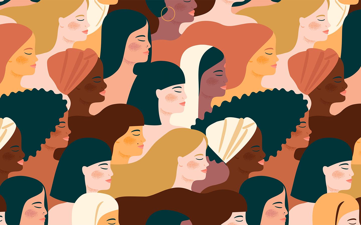 Visuels représentant des femmes